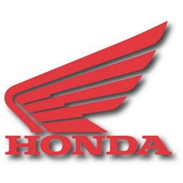 Red Factory Effex Decal For Honda Wing Logo 3-pack
