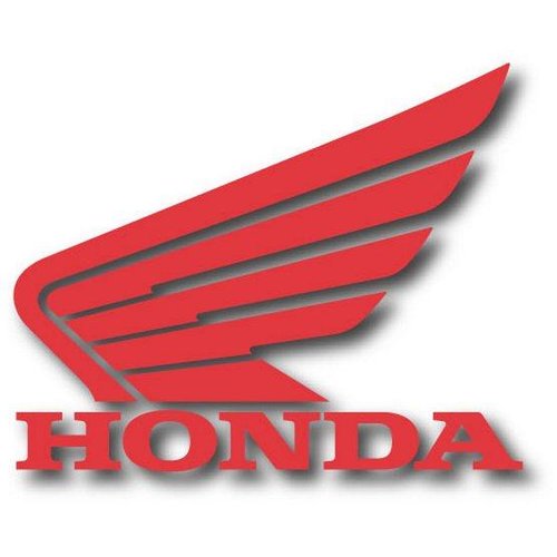 TWO HONDA RACING WINGS  VINYL  DECALS  5.8" x 7.2"  $7.99  FREE SHIPPING