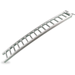 Fly Racing ATV Aluminum Curved MC/ATV Ramp 88 Inches By 12 Inches 61-0722 Unpainted