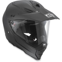 Flat Black Agv Mens Ax-8 Evo Dual Sport Helmet 2013