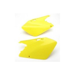 UFO Plastics Side Panels Yellow For Suzuki RM 125 250 03-08