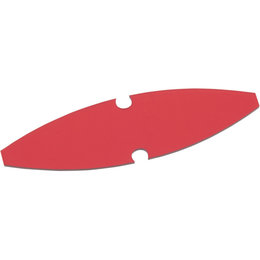 Drag Specialties Replacement Lens For Deco Taillight Plate Mount Red 2010-0382