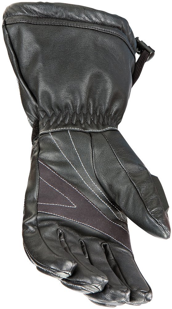 Milwaukee Leather Men's Thermal Lined Gauntlet Motorcycle Gloves – Black