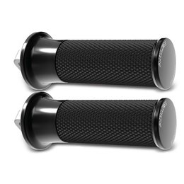 Black Arlen Ness Footpegs Smooth Fusion For Harley Davidson All