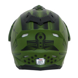AFX FX39 Hero Full Face Dual Sport Helmet Green