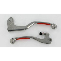 Aluminum/red Moose Racing Comp Lever Set Red For Honda Crf-150f Crf-230f 03-07
