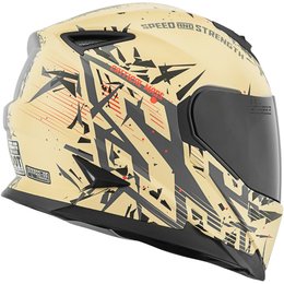 Speed & Strength SS1600 Critical Mass Full Face Motorcycle Helmet Grey