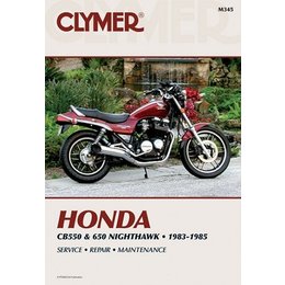 Clymer Repair Manual For Honda CB550 CB650 Nighthawk 83-85
