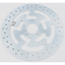 HardDrive Front Right 11.8 Inch Diameter Brake Rotor For Harley Stainless 11-068 Silver