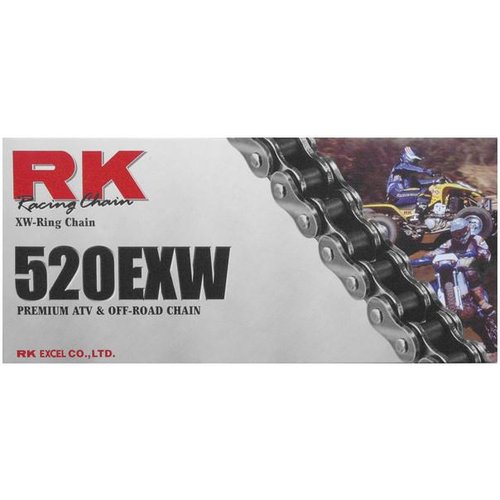 RK Chain 520 EXW O-Ring 100 Links Natural