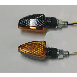 Carbon Bodies, Amber Lenses Dmp Led Marker Lights 3v Arrow Carbon Amber