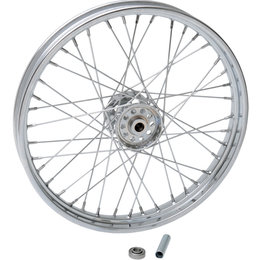 Drag Specialties 21x2.15 40-Spoke Laced Front Wheel For Harley Chrome 0203-0416