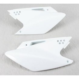 UFO Plastics Side Panels White For Kawasaki KX 250F 06-08