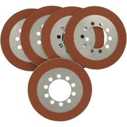 Drag Specialties Organic Friction Clutch Plates 5 Pack For Harley 1131-0427