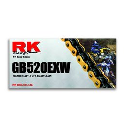 RK Chain GB 520 EXW O-Ring 90 Links Gold