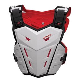 White Evs Youth F1 Roost Chest Protector One Size