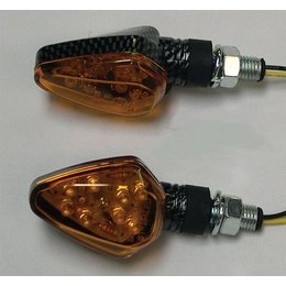 Carbon Bodies, Amber Lenses Dmp Led Marker Lights 5v Arrow Carbon Amber