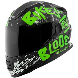 Speed & Strength SS1310 Bikes Are In My Blood Full Face Motorcycle Helmet Green