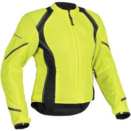 Day Glo Yellow Firstgear Womens Mesh Tex Textile Jacket