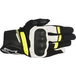Alpinestars Mens Booster Leather Gloves Black
