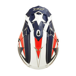 AFX FX17 Lone Star Solid Motocross Helmet Red