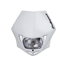 White Polisport Mmx Headlight 35 Watt Universal