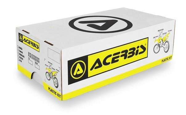 Acerbis Black Plastic Kit KTM 2007-10 125//200//250//300//450//505//530 SX SXF XC XCW