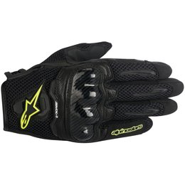 Alpinestars Womens Stella SMX-1 SMX1 Air Touchscreen Textile Gloves Black