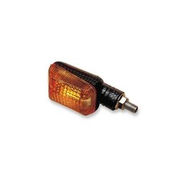 K&S Technologies Marker Lights Mini Stalk Carbon Fiber/Amber