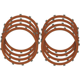 Drag Specialties Organic Friction Clutch Plates 8 Pack For Harley 1131-0442