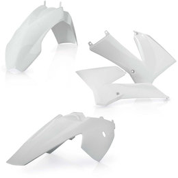 Acerbis Full Plastic Kit For KTM 85 SX 105 SX White 2253100002 White
