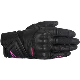Alpinestars Womens Stella Baika Touchscreen Leather Gloves Black