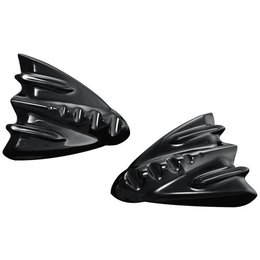 Kuryakyn Cover Plate For Inner Fairing Gloss Black For Harley-Davidson FLHX