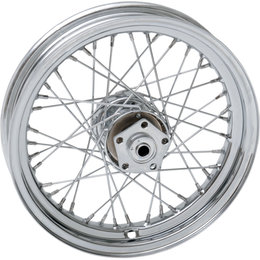 Drag Specialties 16x3 40-Spoke Laced Wheel For Harley Chrome 0203-0421