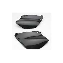 UFO Plastics Side Panels Black For Yamaha YZ 125 250 02-09