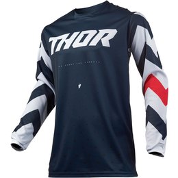 Thor Youth Boys Pulse Stunner Jersey Blue