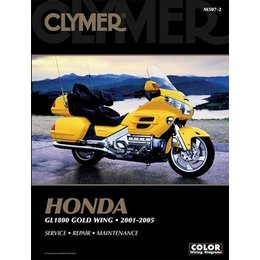Clymer Repair Manual For Honda GL1800 Goldwing 01-05