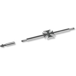 Chrome Cycle Visions Shift Rod Extension 1 Inch Universal