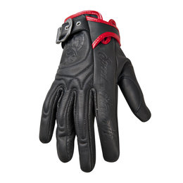 Black Speed & Strength Womens Moto Lisa Leather Gloves