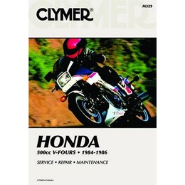 Clymer Repair Manual For Honda VF500 VF-500 V-Fours 1984-86