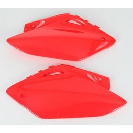 UFO Plastics Side Panels Red For Honda CRF 450R 07-08