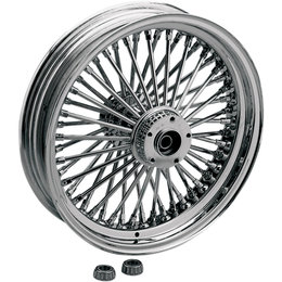 Drag Specialties 21x2.15 Fat Daddy Radially Laced Front Wheel Harley 0203-0248 Metallic