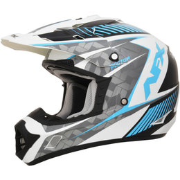 AFX FX17 Gloss Factor Motocross Helmet Blue
