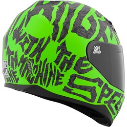 Speed & Strength SS700 Rage With The Machine Full Face Motorcycle Helmet Green