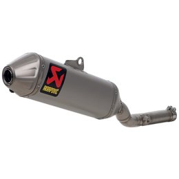 Akrapovic Racing Line Exhaust BN Muffler Titanium For Kawasaki KX250F 09-14 Metallic