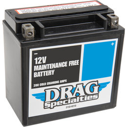 Drag Specialties 12V AGM Maintenance-Free Battery For Harley-Davidson 2113-0213