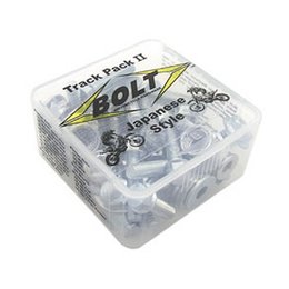 Bolt MC Japanese Track Pack II Universal Factory Style Hardware Kit Steel Metallic