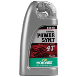 Motorex Power Synt 4T Full Synthetic Oil For 4-Stroke Engines 5W40 1 Liter