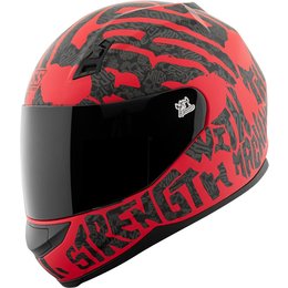 Speed & Strength SS700 Rage With The Machine Full Face Motorcycle Helmet Red