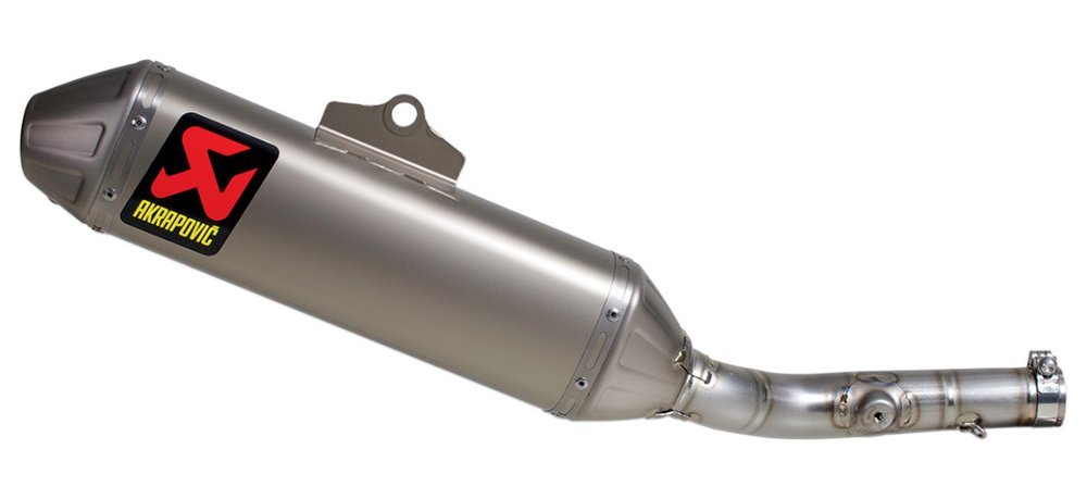 $897.95 Akrapovic Racing Line Exhaust BN Muffler Titanium #220827